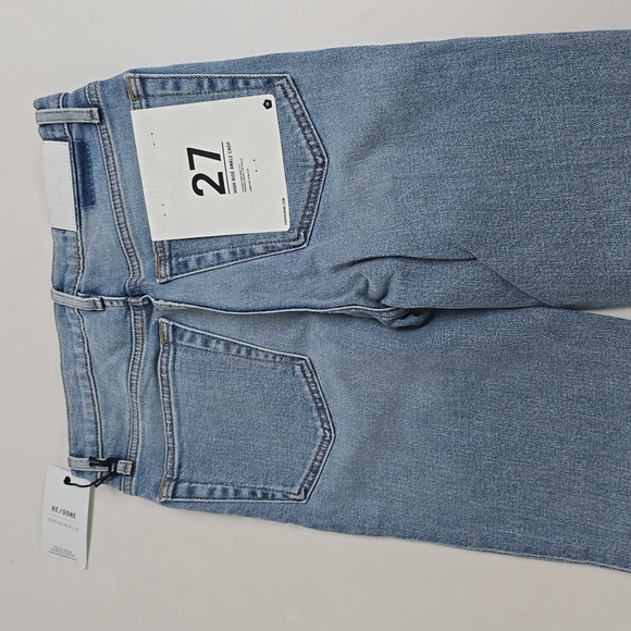 Re/Done 90s high waist ankle crop hazey indigo - Picture 12 of 15